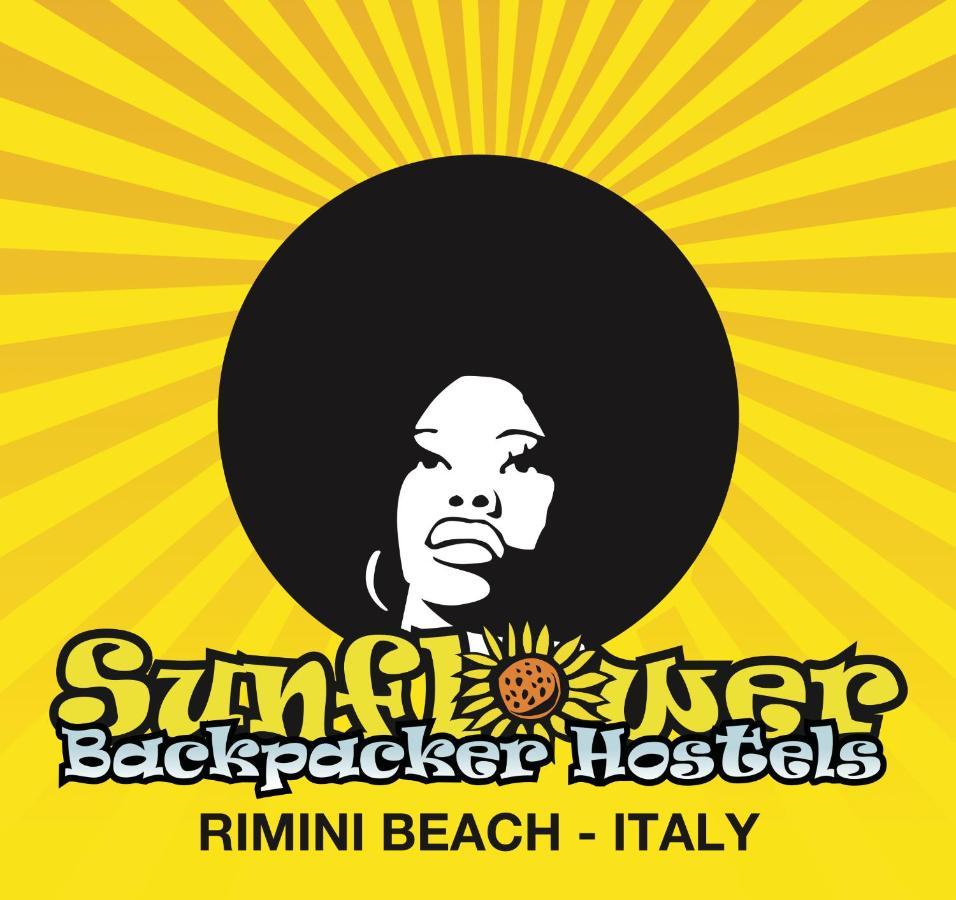 Sunflower Beach Backpacker Hostel & Bar 리미니 외부 사진